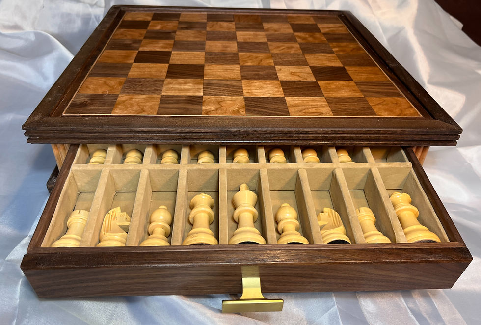 Thumbnail: CBD1  Chess Board with Drawers