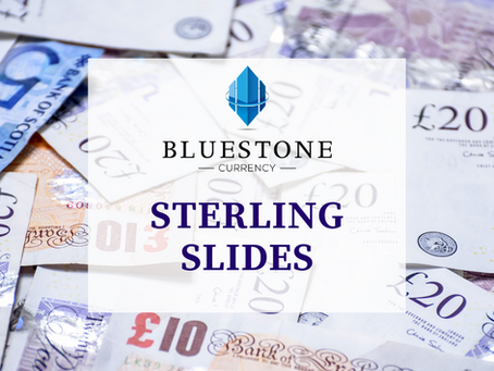 Sterling worst-performing currency in the G10