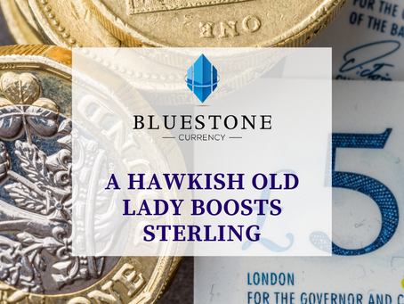 A hawkish old lady boosts sterling