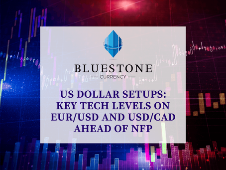 US Dollar Setups: Key Tech Levels on EUR/USD and USD/CAD ahead of NFP
