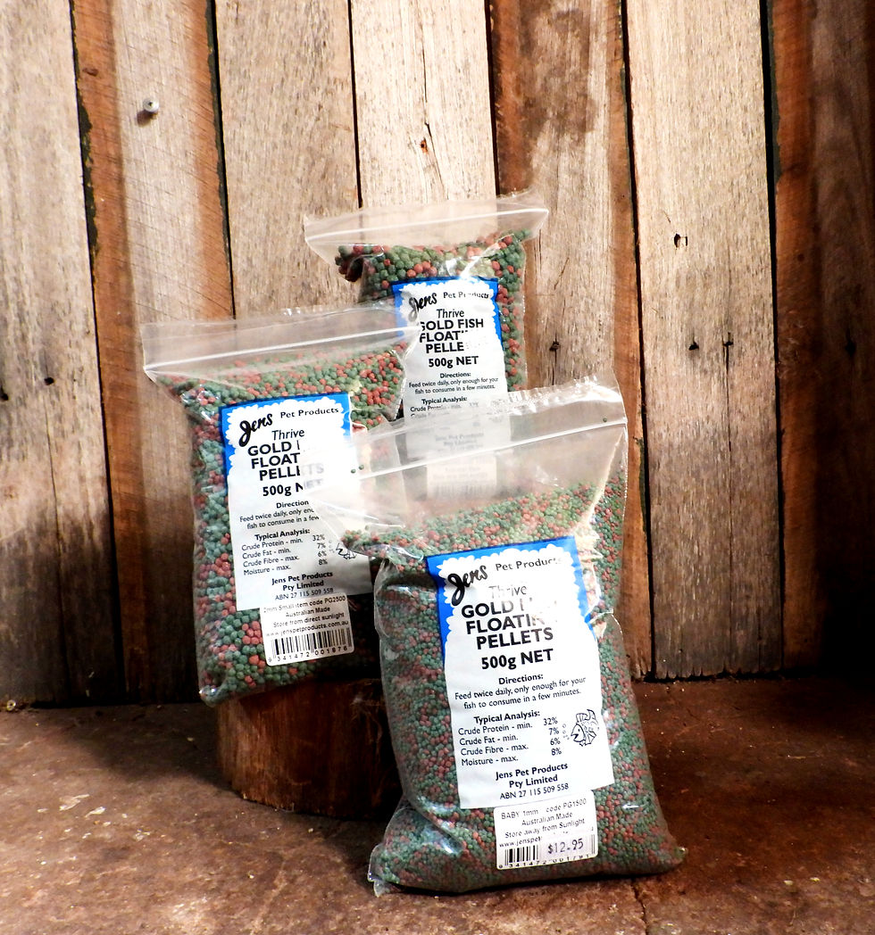 Thumbnail: Gold Fish Pellets