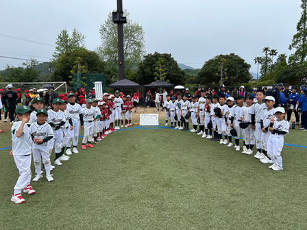 「第９回愛媛県小学生ティーボール選手権大会」常盤・立花連合 優勝!!