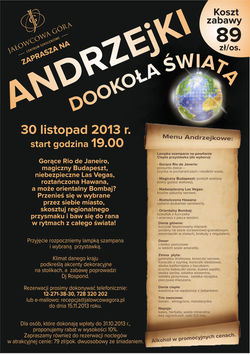plakat andrzejkowy