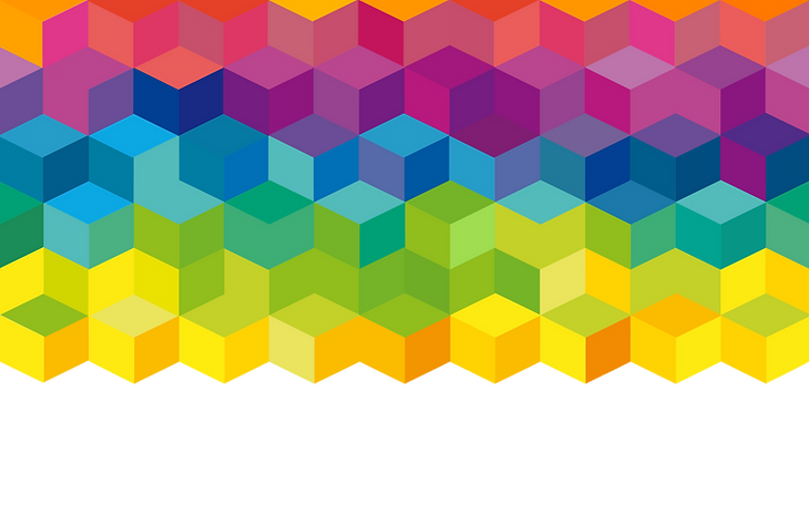 Rainbow Cubes