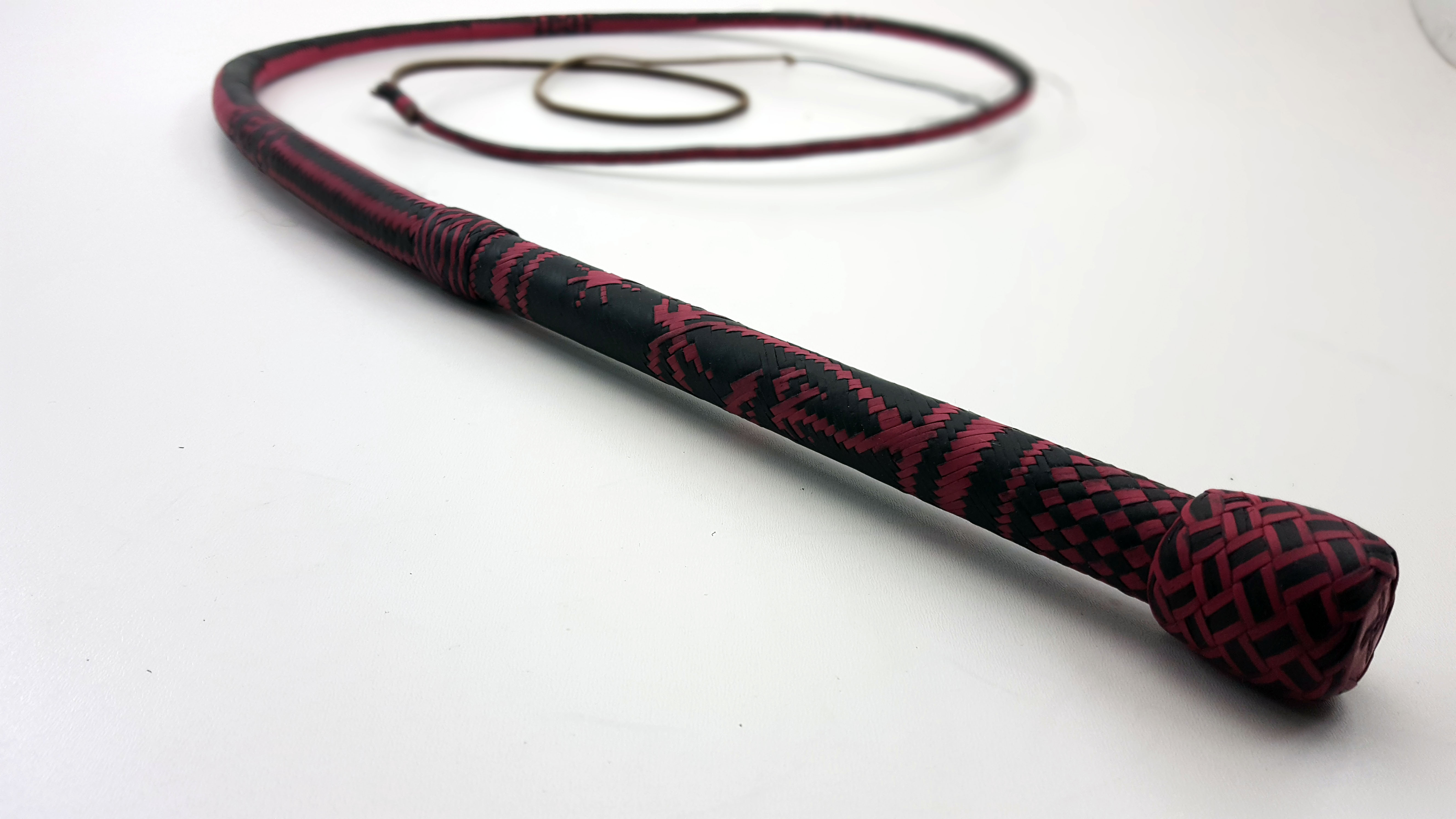 48 Plait Pink Flamingo Bullwhip