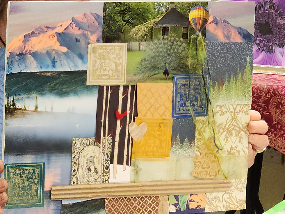 The Transformative Power of Collage in Process Art