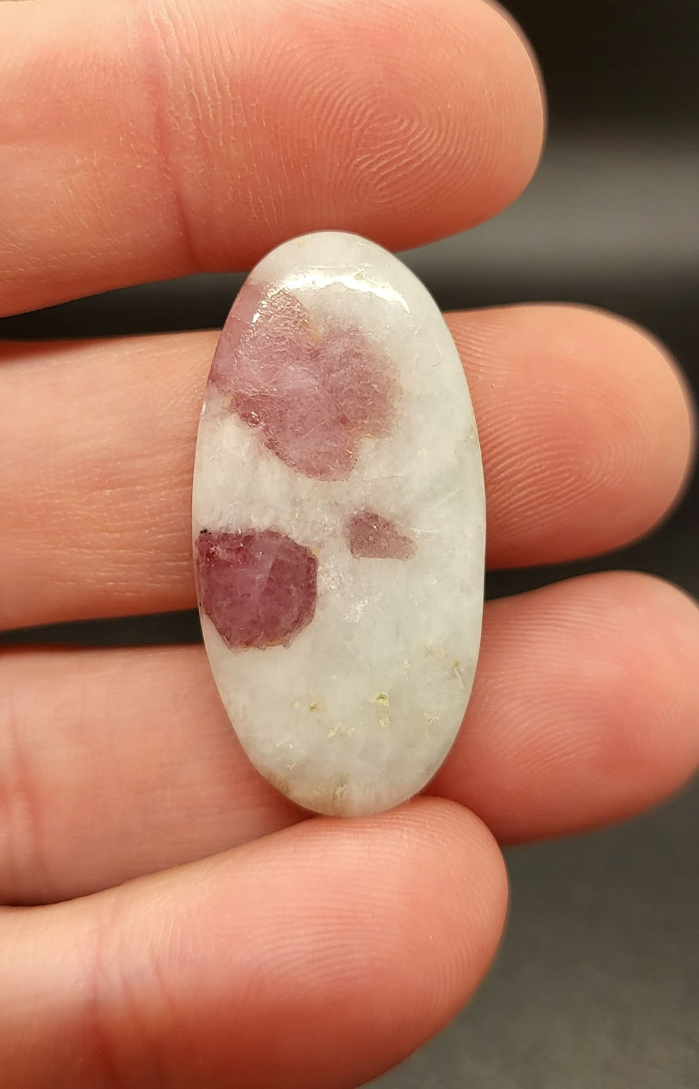Pink Tourmaline Cabochon Oval