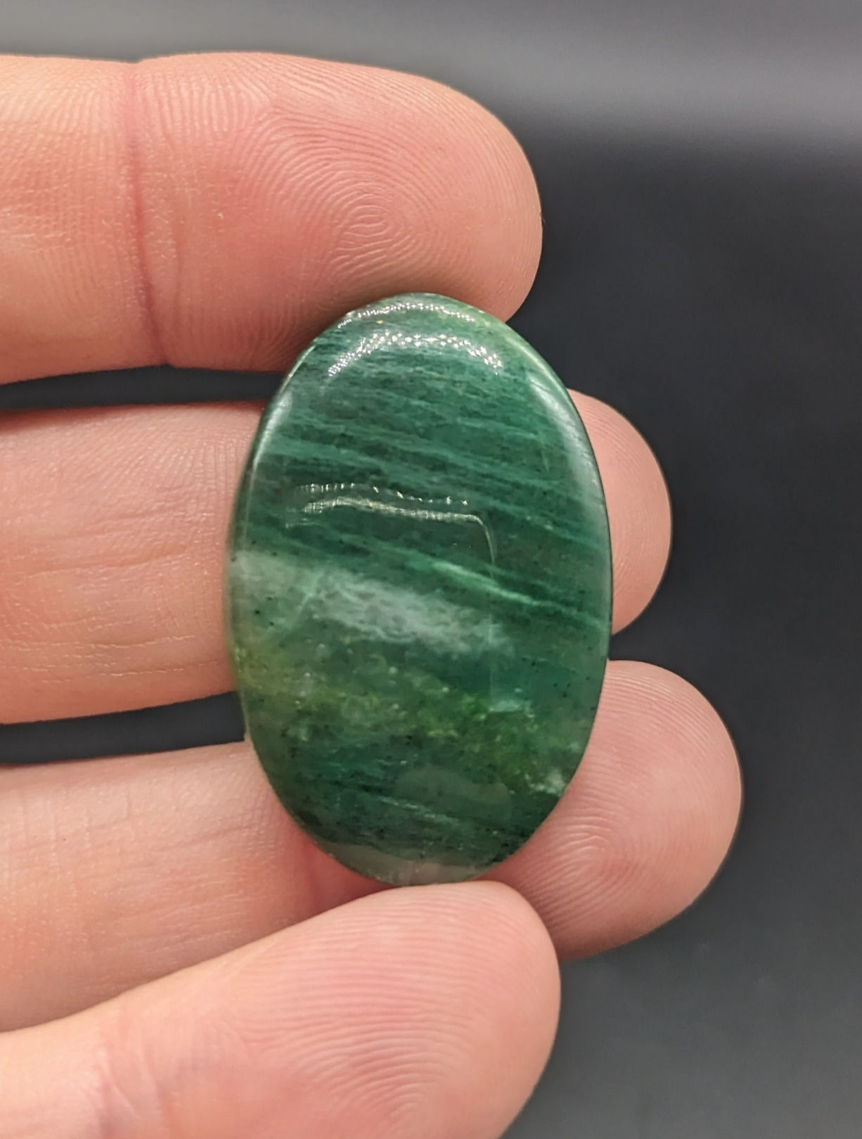 Green Aventurine Cabochon Oval