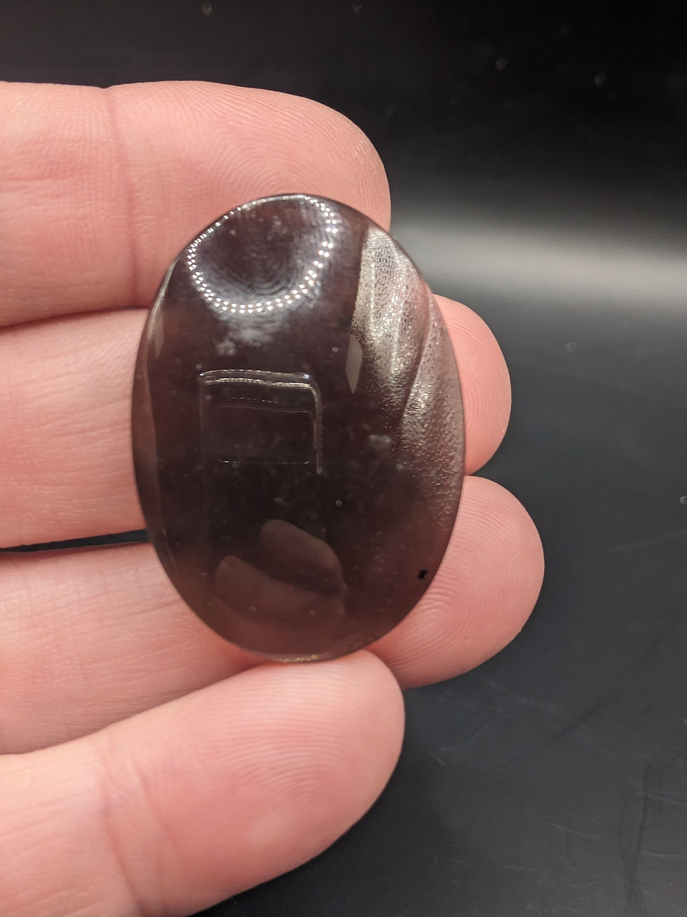 Indonesian Amber Cabochon Oval