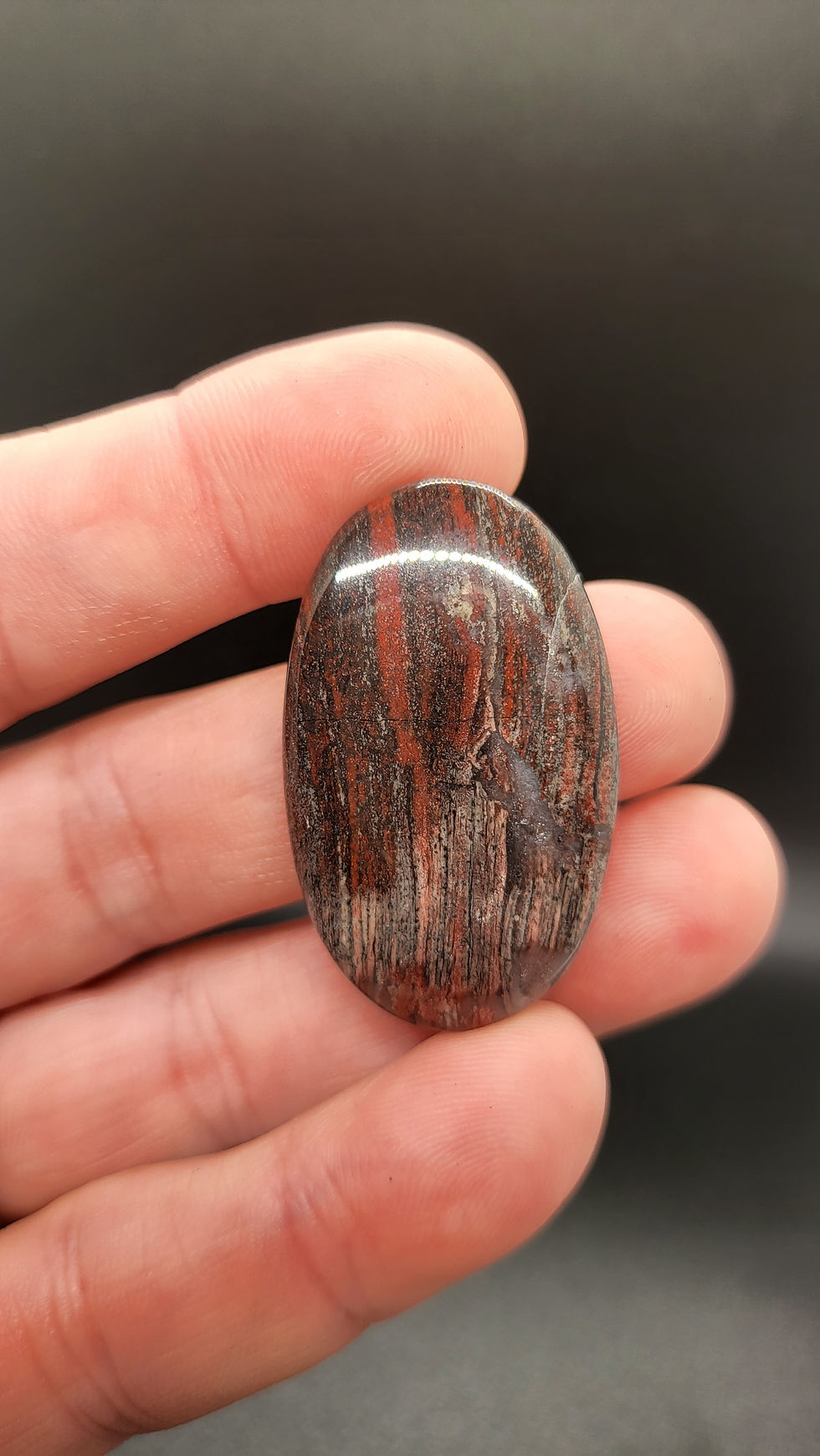 Snakeskin Jasper Oval Cabochon