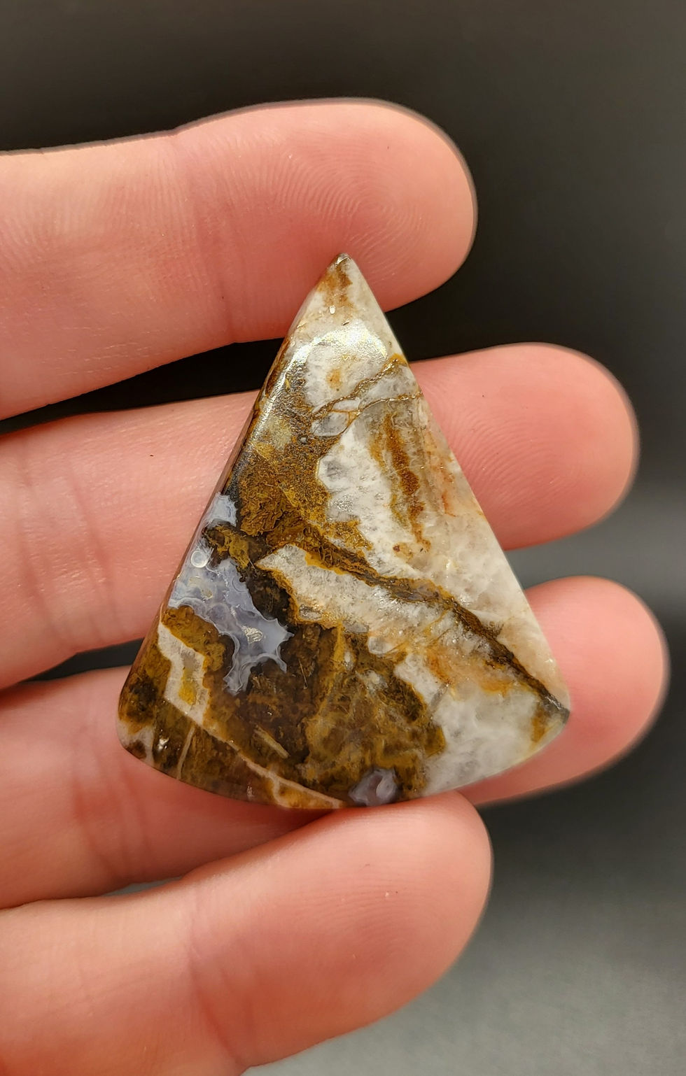 Turkish Stick Agate Triangle