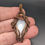 Thumbnail: Selenite  Copper Wire Wrapped Pendant