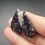 Thumbnail: Kammererite Cabochon Pair Teardrop