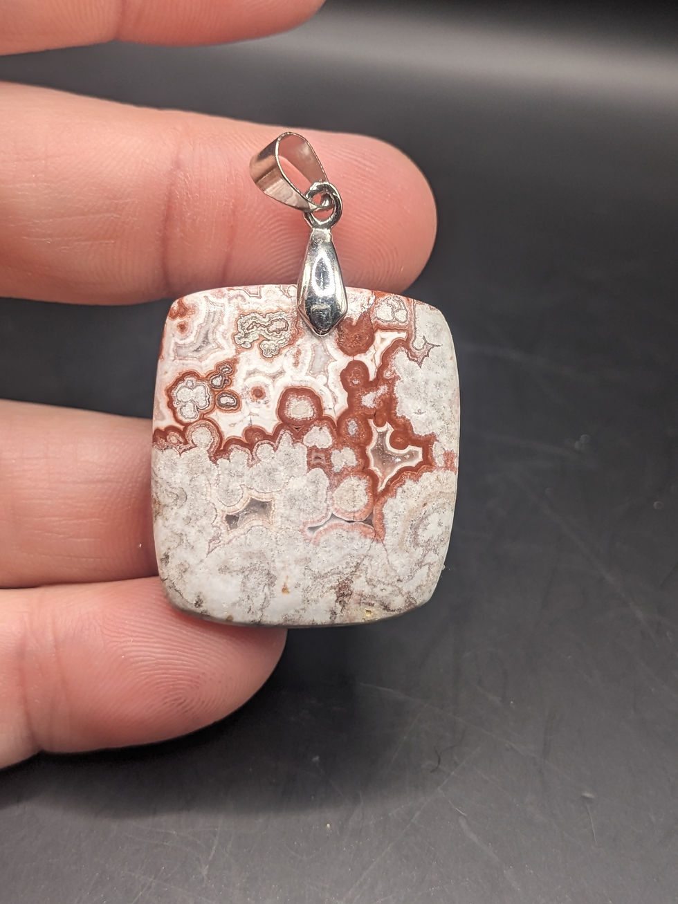 Rosita/Rosetta Jasper Pendant/Necklace