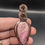 Thumbnail: Cobalto Calcite Copper Wire Wrapped Pendant