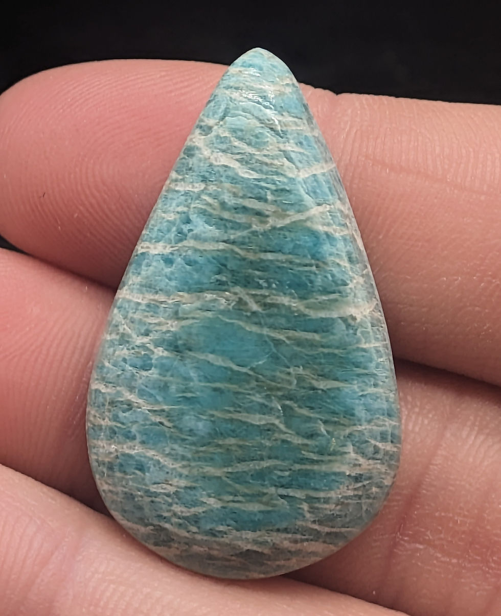 Amazonite Cabochon Teardrop