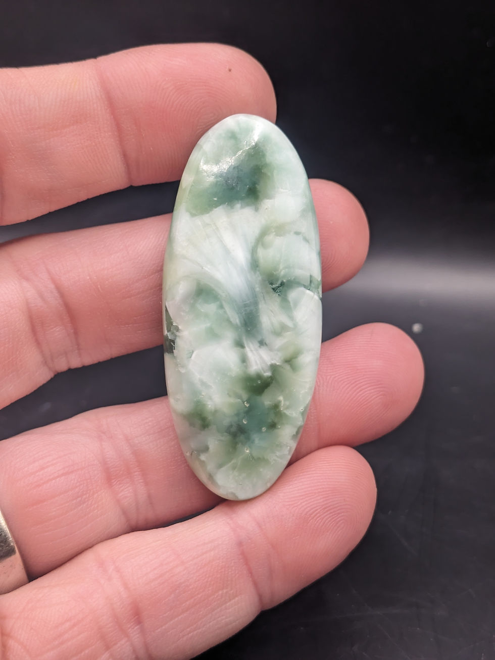 Hemimorphite Cabochon Oval