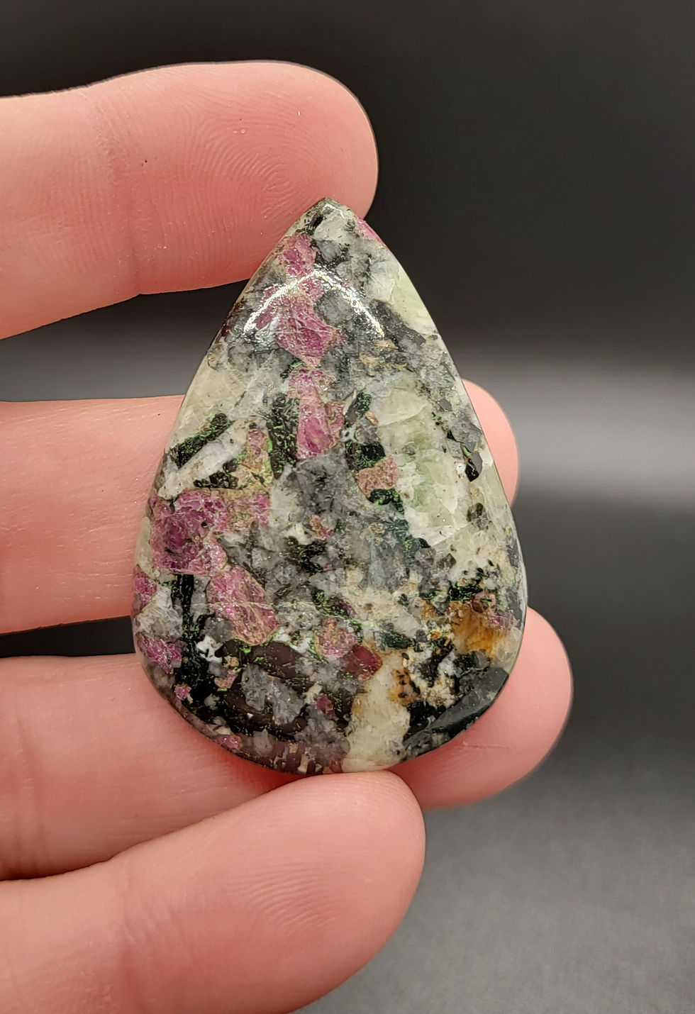 Eudialyte Cabochon Teardrop