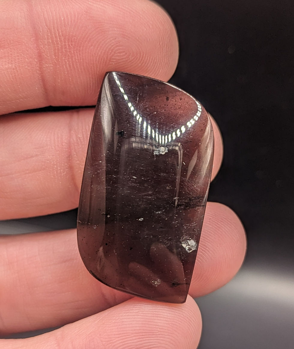 Indonesian Amber Cabochon Freeform