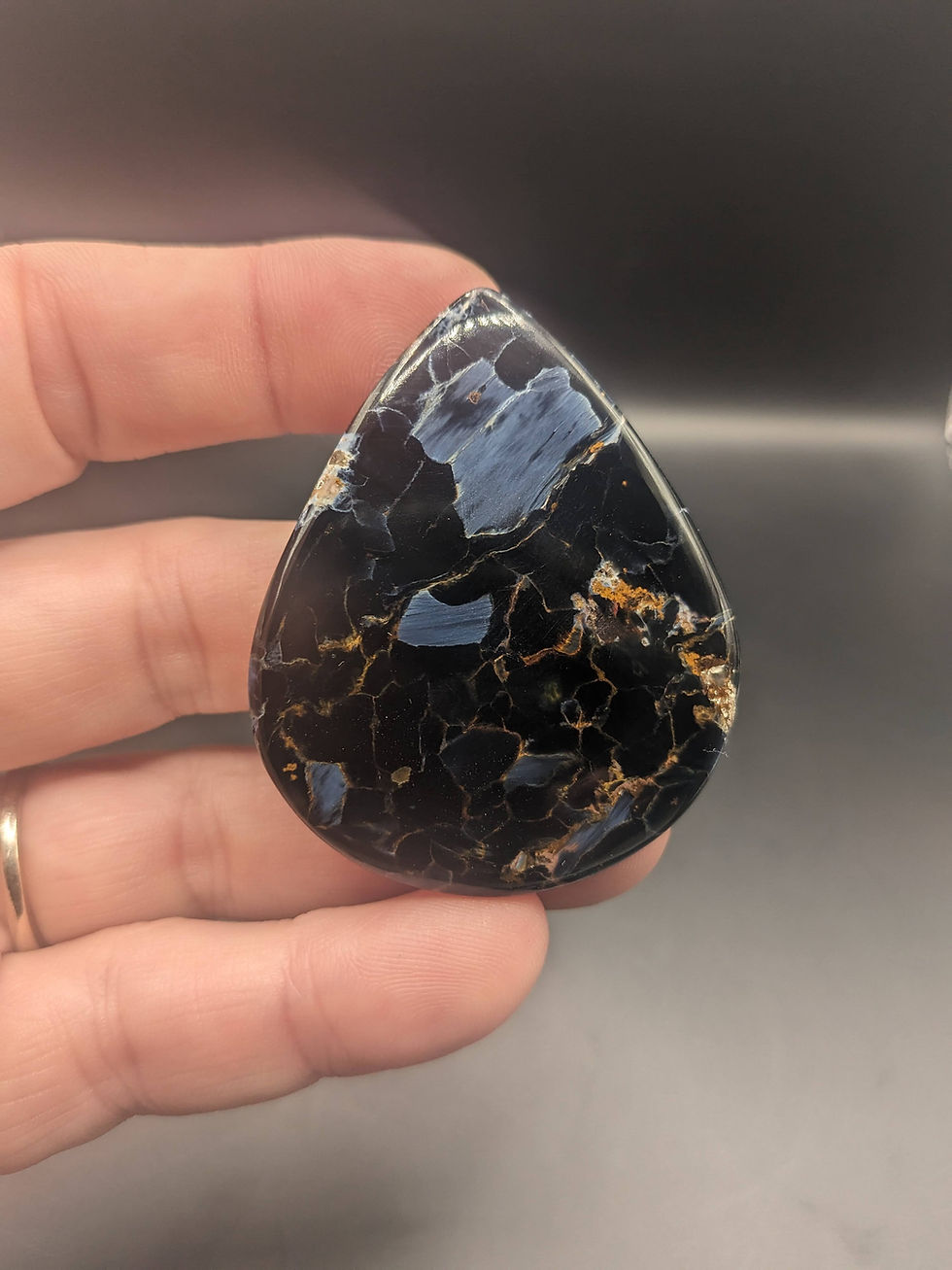 Pietersite Cabochon Teardrop