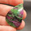 Thumbnail: Ruby Zoisite Cabochon  Teardrop