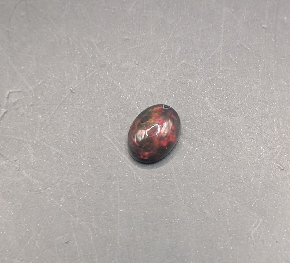 Black Opal Cabochon