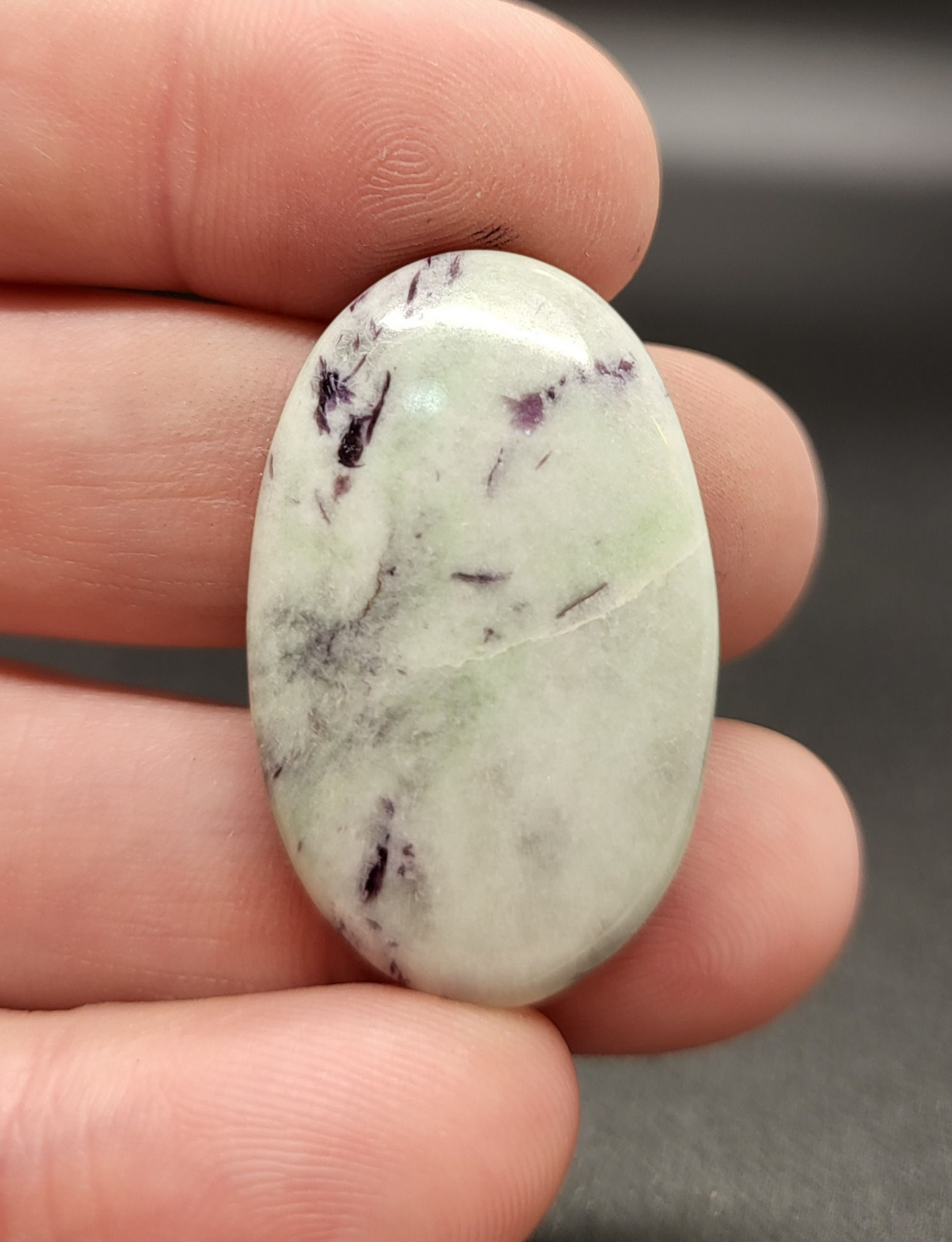 Kammererite Cabochon Oval