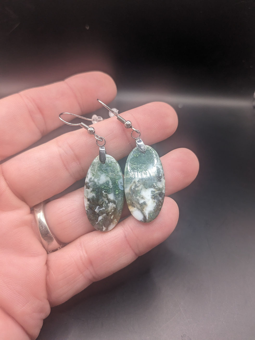 Tiffany Stone Jasper Dangle Earrings