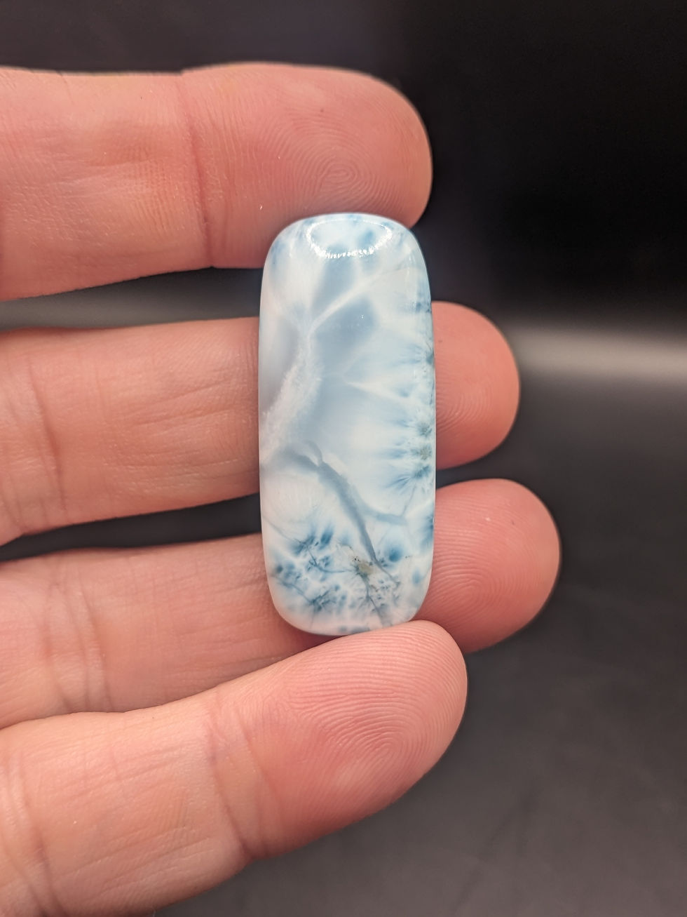 Dominican Larimar Cabochon Rectangle/Square
