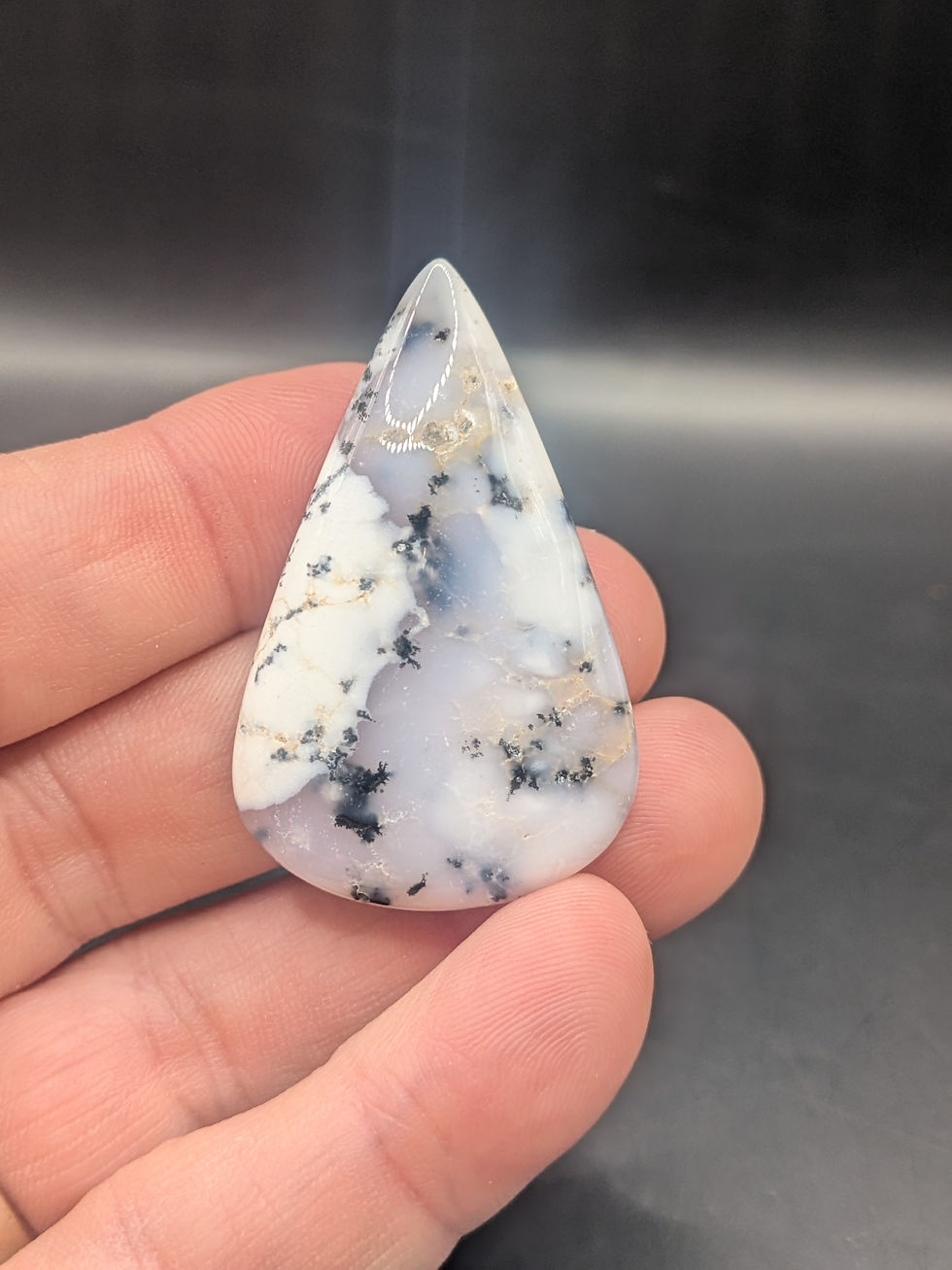 Dendritic Opal Cabochon