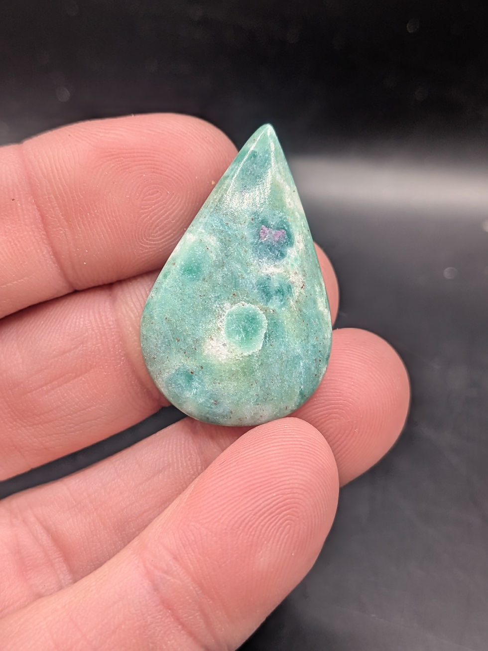 Ruby Fuchsite Cabochon