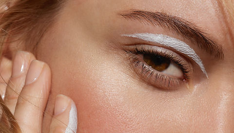 White Eyeshadow