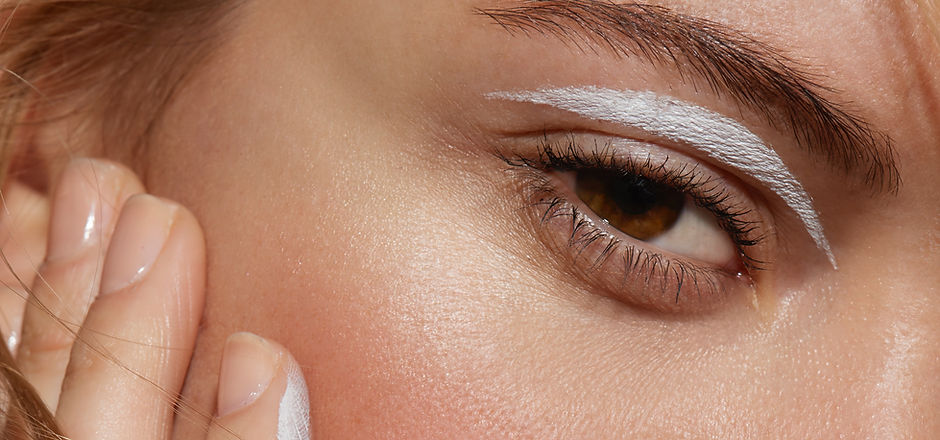 White Eyeshadow