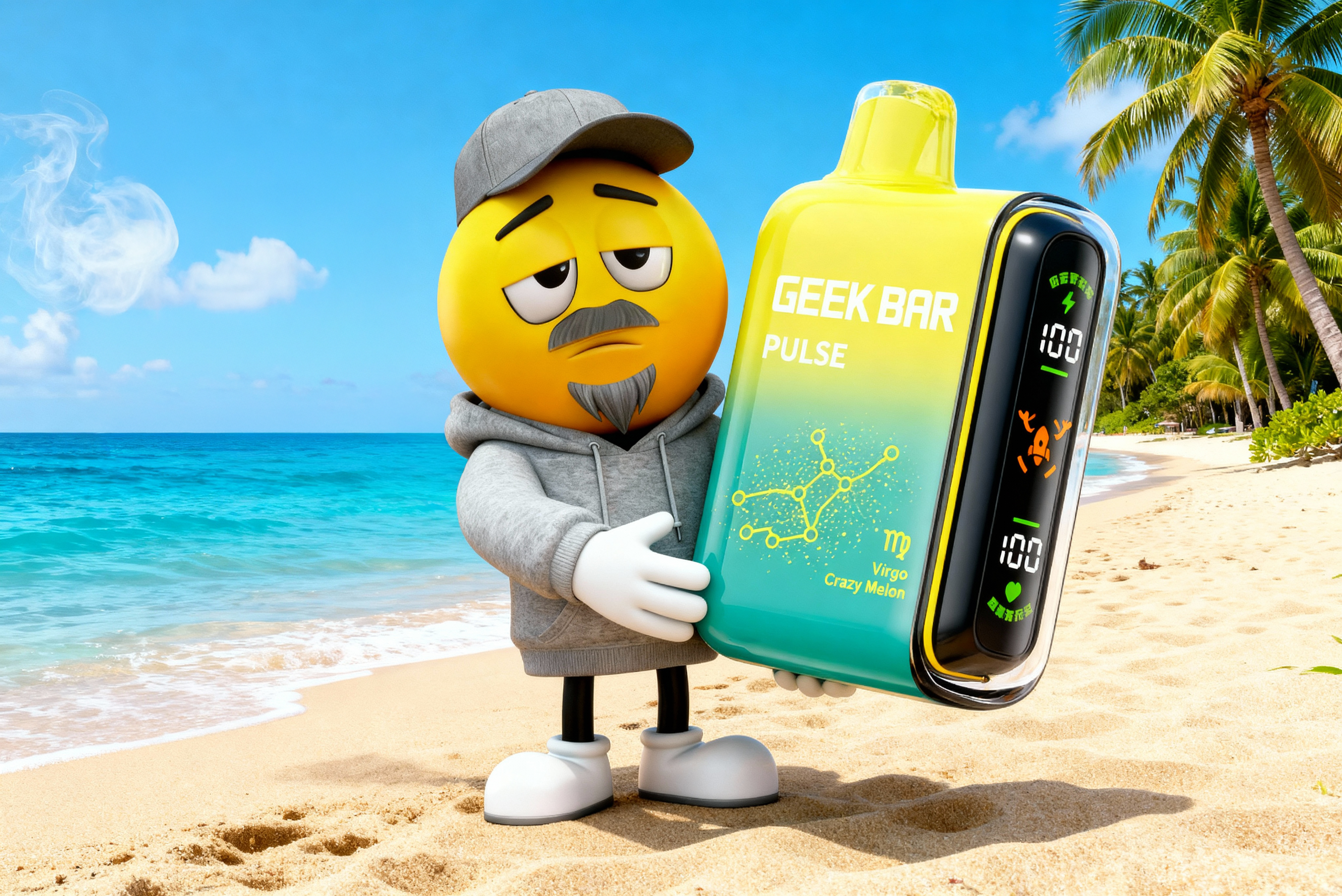 Geek Bar Pulse 15000 Puffs, Only 
