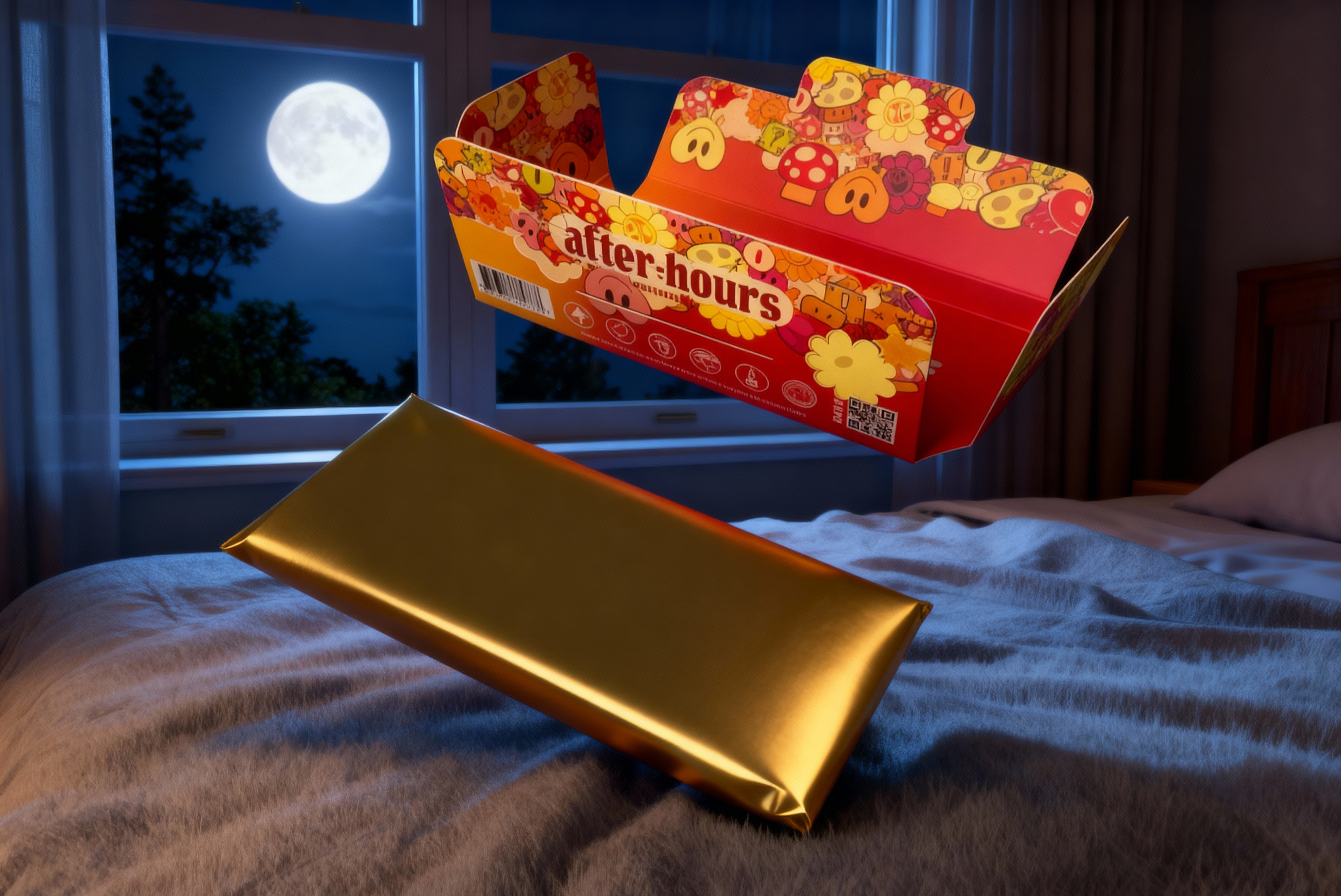 After Hours x Rize Mushroom Chocolate Bars
