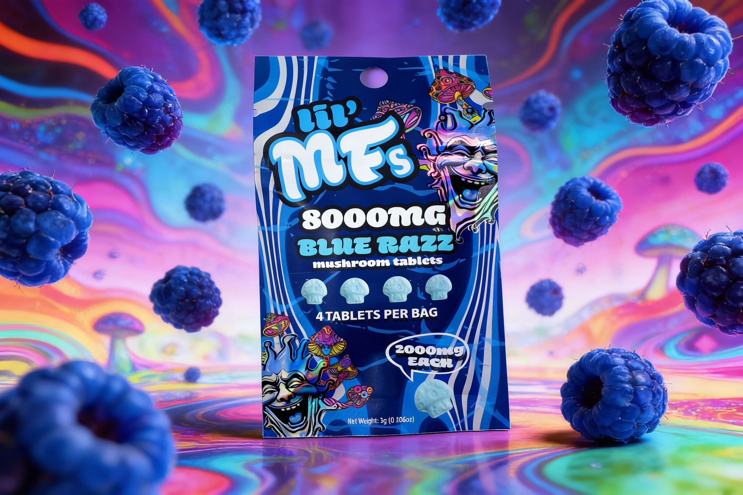 Lil MF Mushroom Extract Tablets at Mi Budz