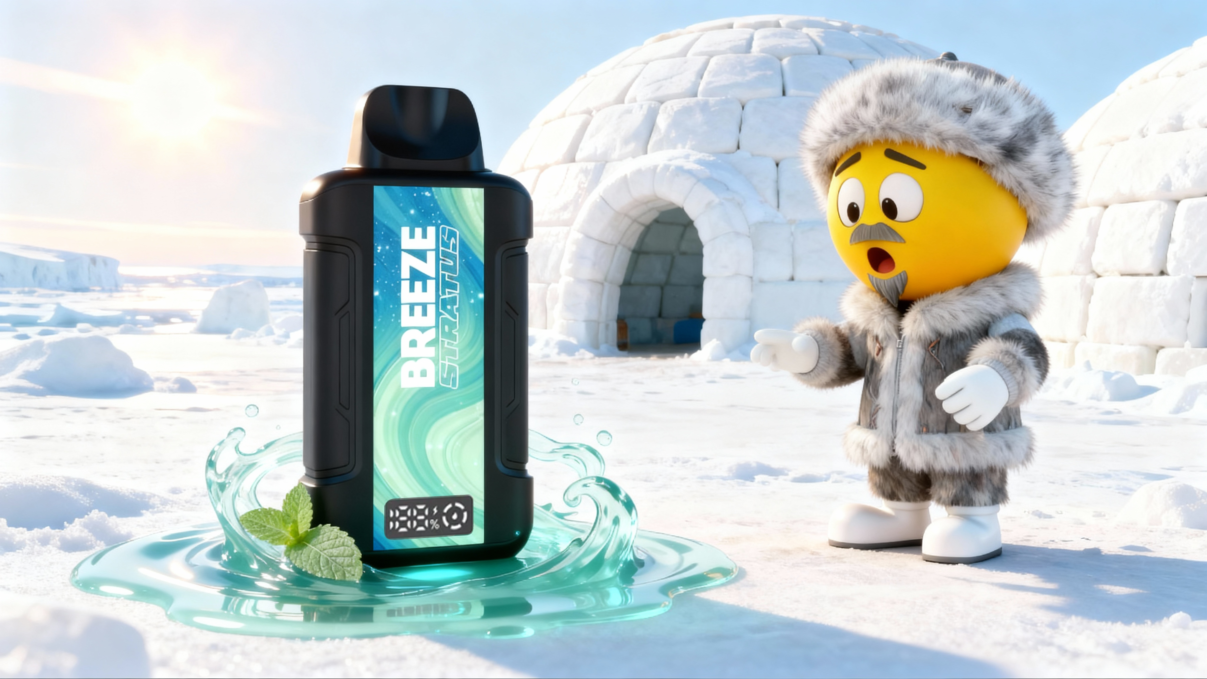 Breeze Stratus Mint (0% Nicotine)