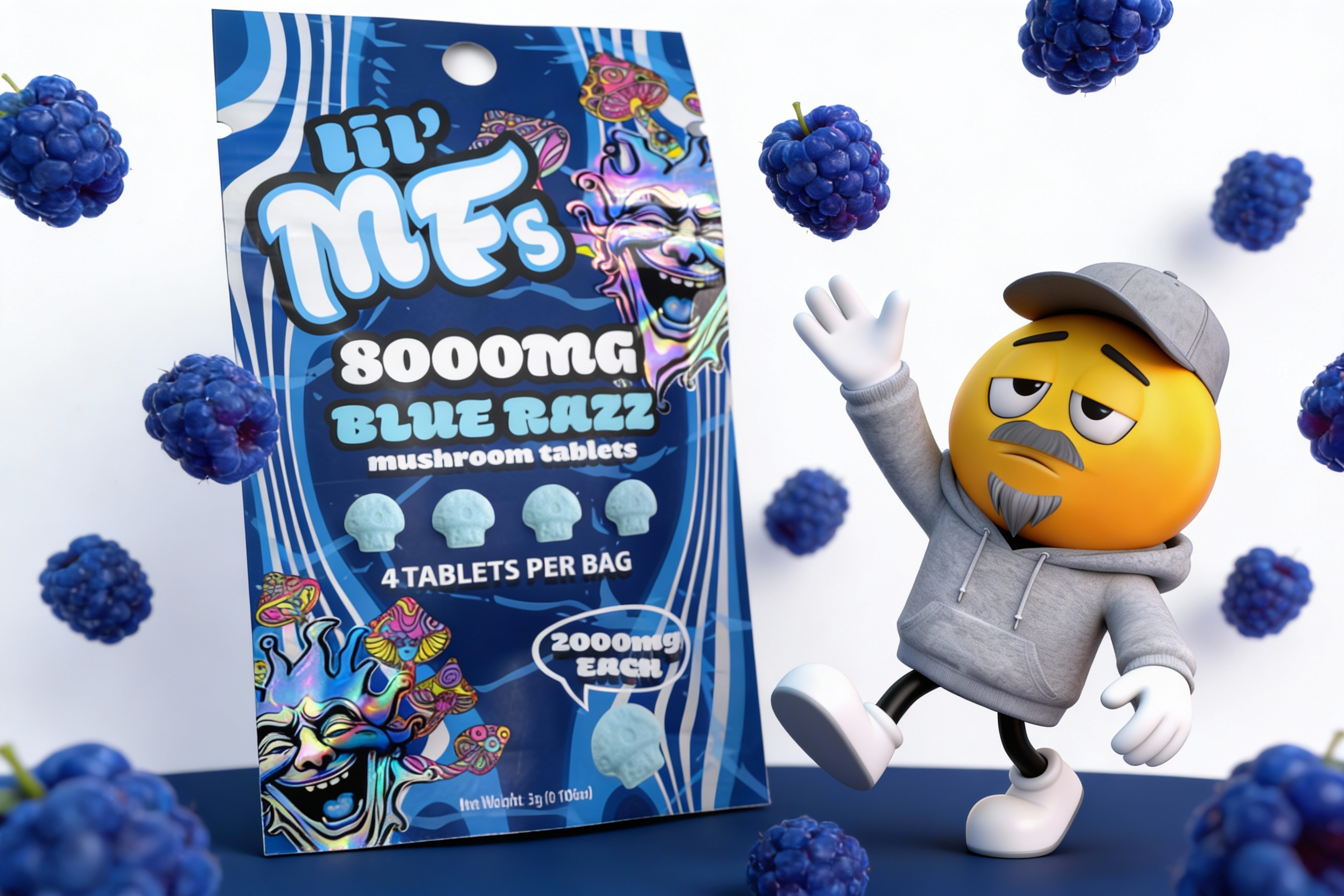 Lil MF Mushroom Extract Tablets at Mi Budz