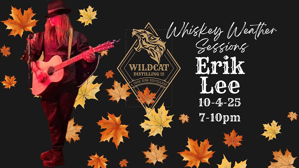 🎸 Erik Lee – Oct 4, 7–10 PM