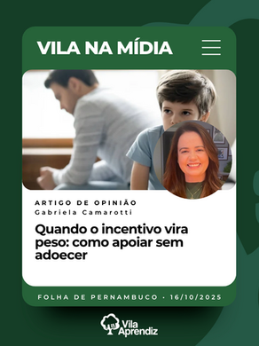 16/10/2025 • Folha de Pernambuco • Quando o incentivo vira peso: como apoiar sem adoecer