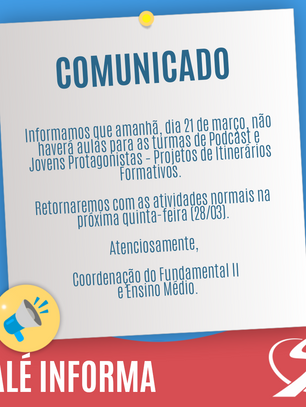 Comunicado