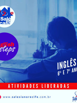 English Steps libera atividades para as turmas do 6° e 7° ano