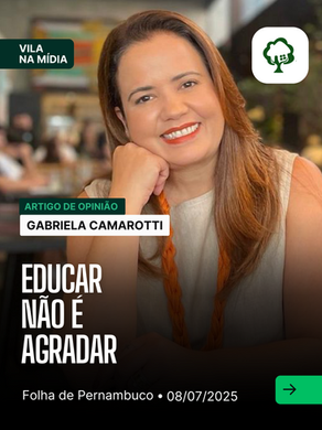 08.07.2025 • Folha de Pernambuco • Educar não é agradar