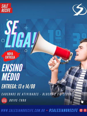 Ensino Médio: nova entrega de cadernos de atividades da Edebê