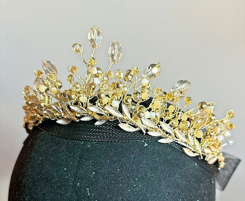 Thumbnail: Champagne Gold tiara