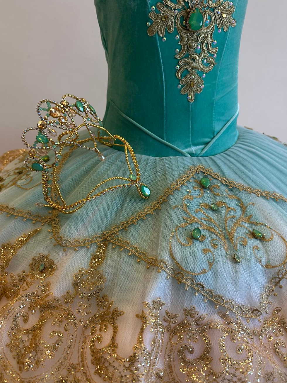 Thumbnail: Mint x Gold Tutu Adult XS