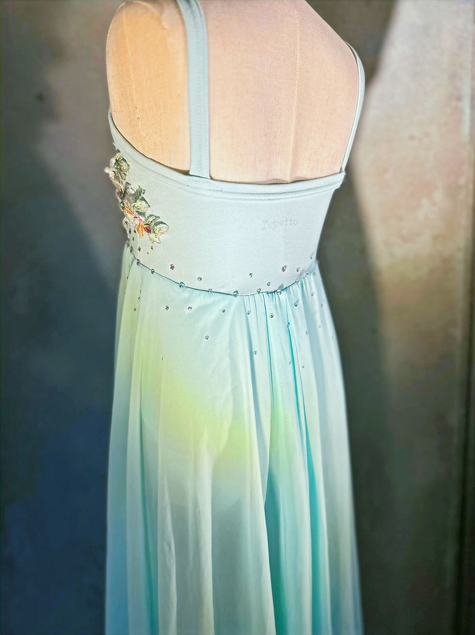 Thumbnail: PS Light Green Empire Waist Dress 14A