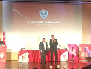 El C.F. San Agustín nuevo premio.