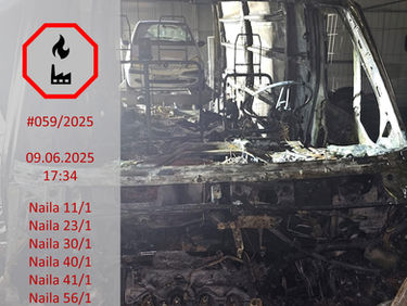 Brand Industriegebäude am Pfingstmontag