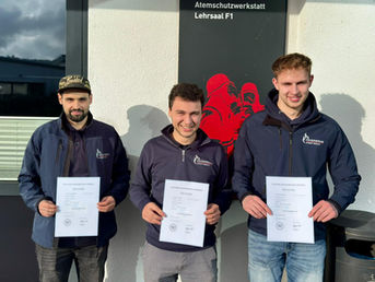 Lehrgang Atemschutzgerätewart erfolgreich absolviert!